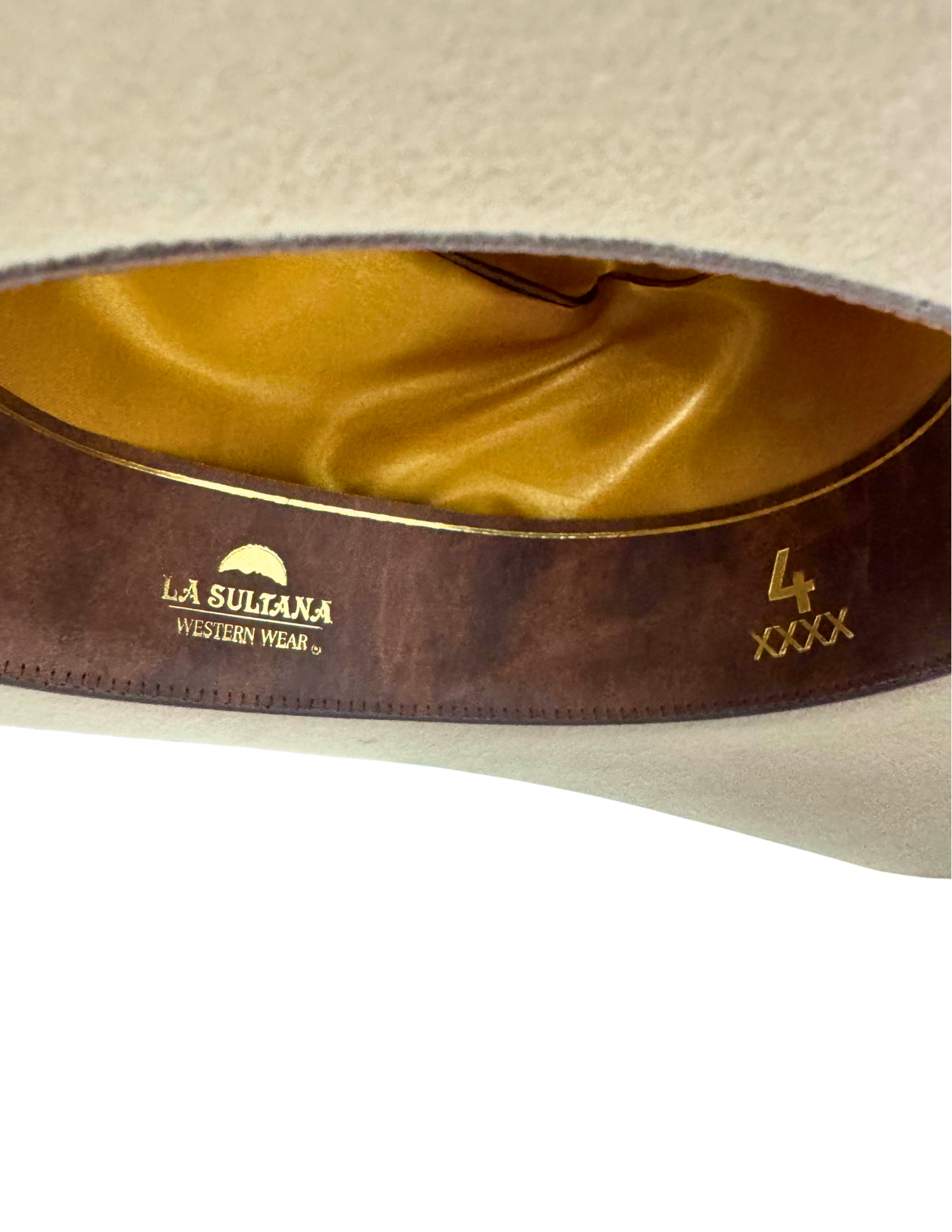 La Sultana Hat Collection 4x Wool Felt Silver Belly / Texas