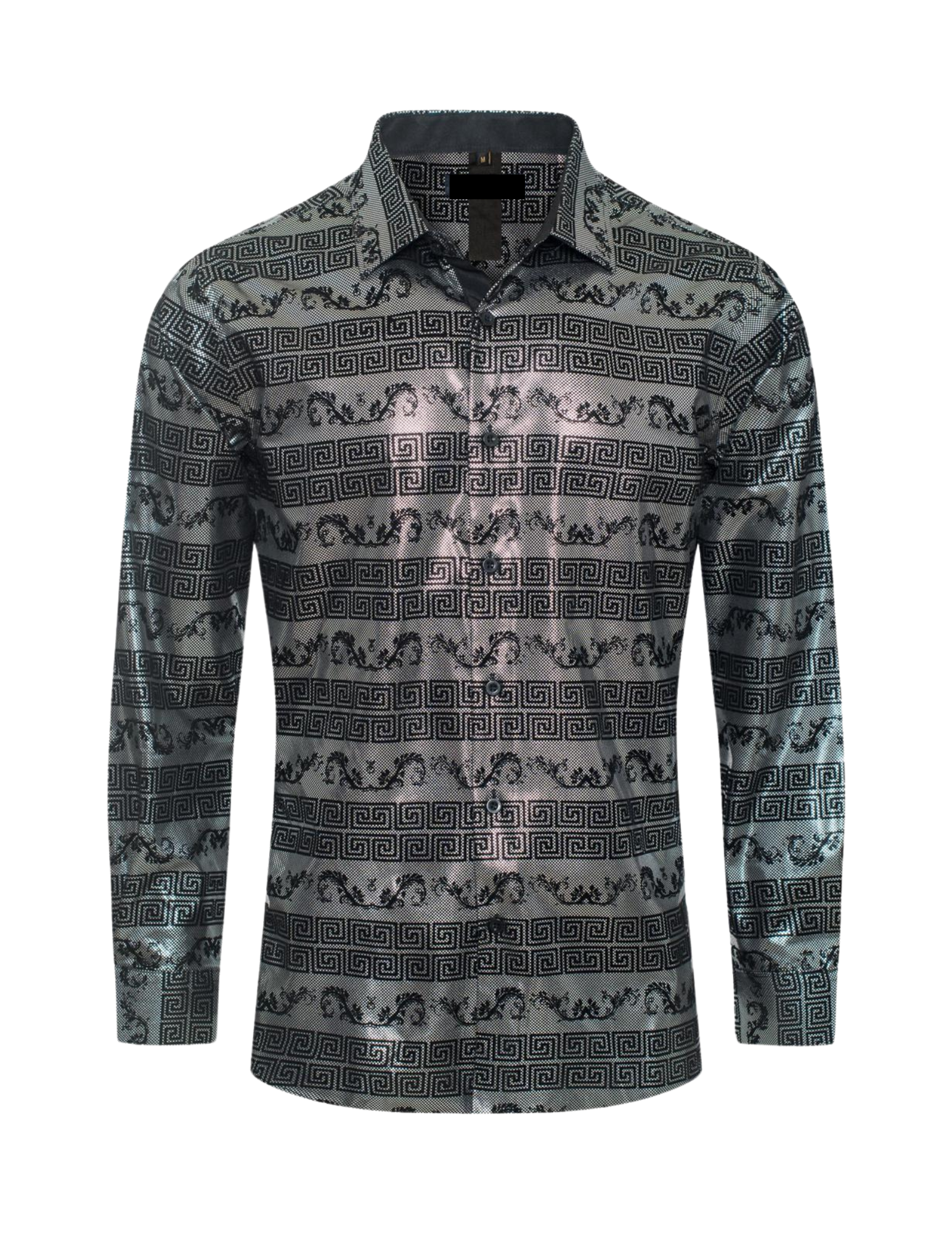 Men's Fashion Shirts Long Sleeve Red / Black Arch