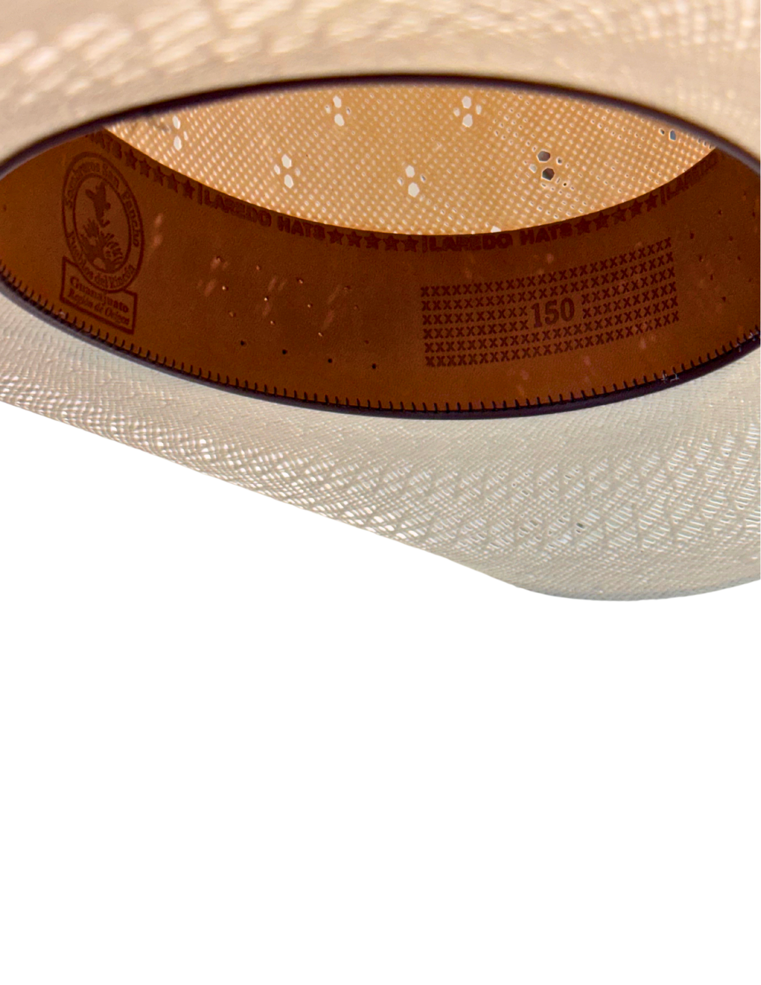 Straw Hat 150x Treboll Patron Natural White / Sinaloa Closed