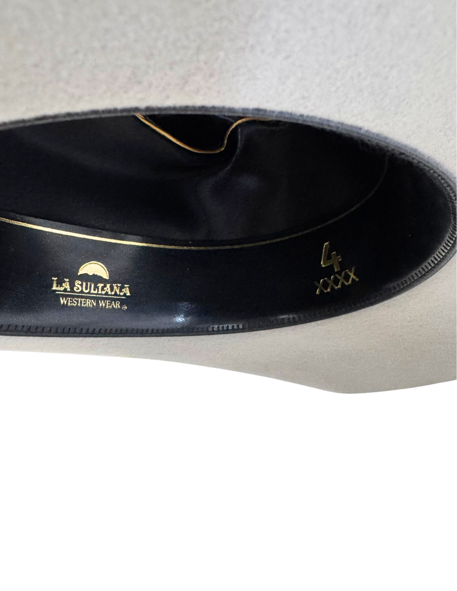 La Sultana Hat Collection 4x Wool Felt Mist Grey / Texas