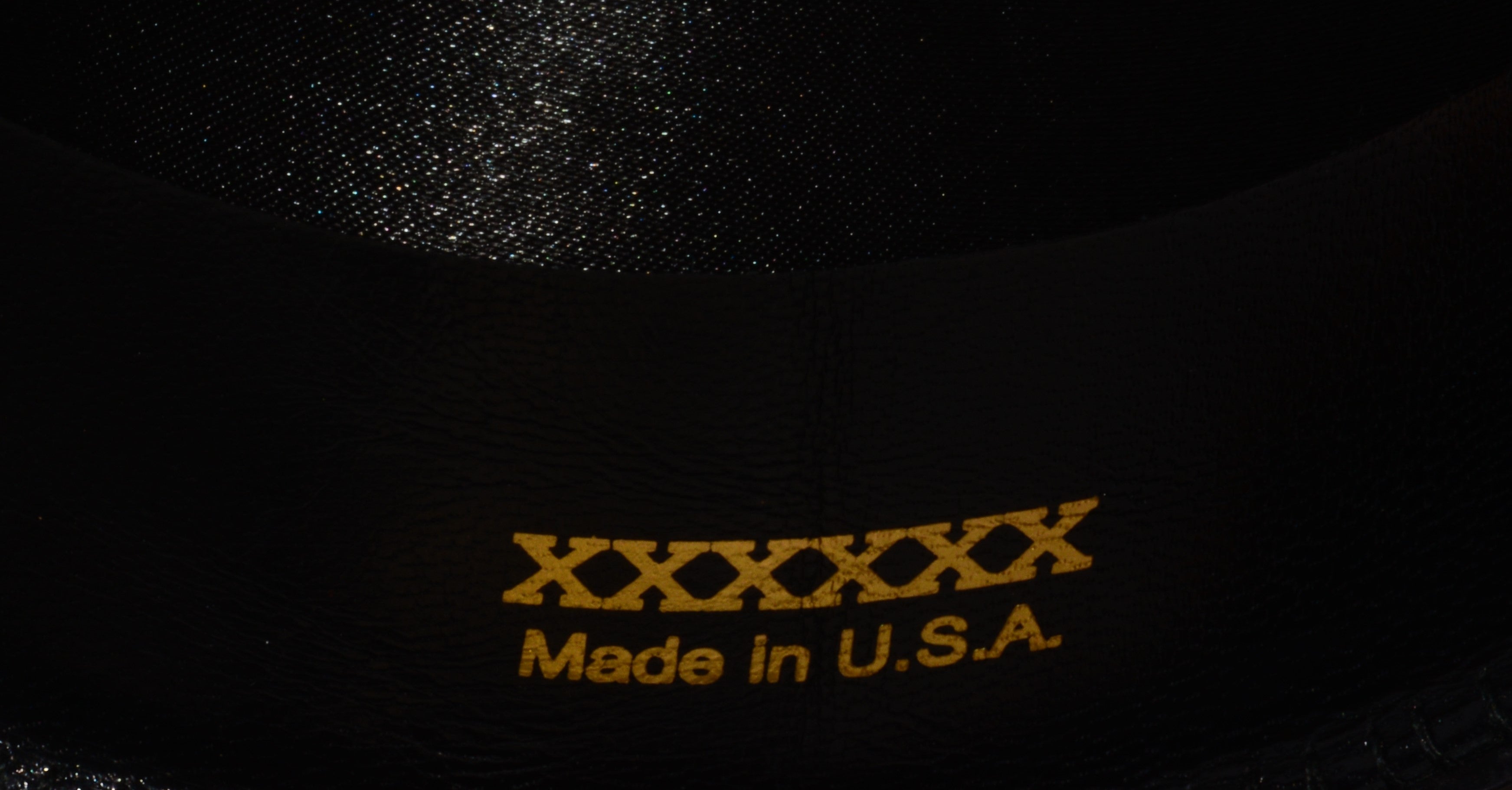 La Sultana Hat Collection 6x Fur Black Gold