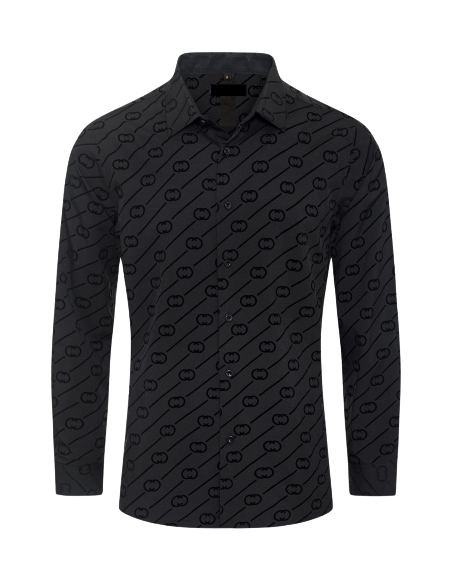 Men's Fashion Shirts Long Sleeve Red C