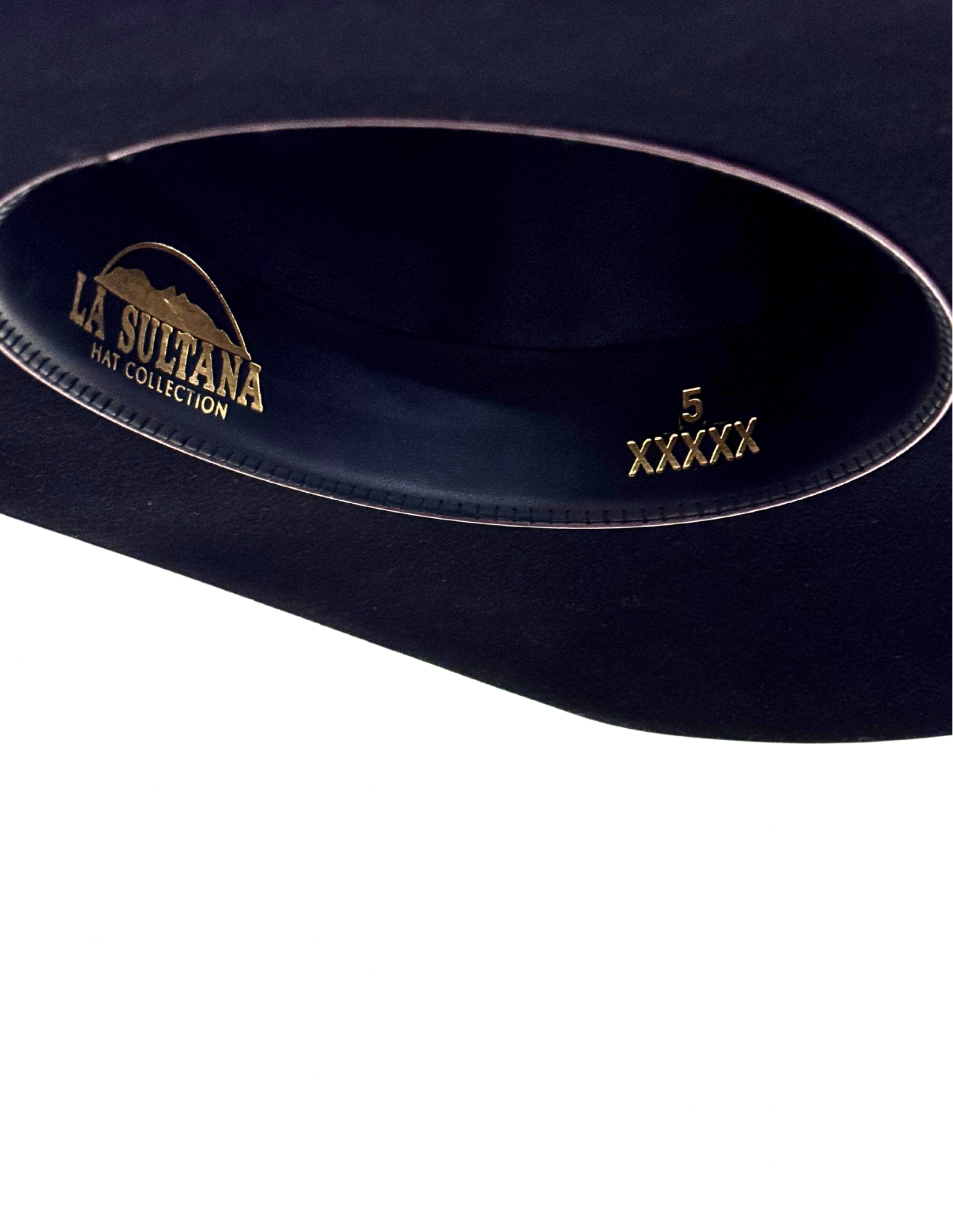 La Sultana Hat Collection 5x Fur Felt Black