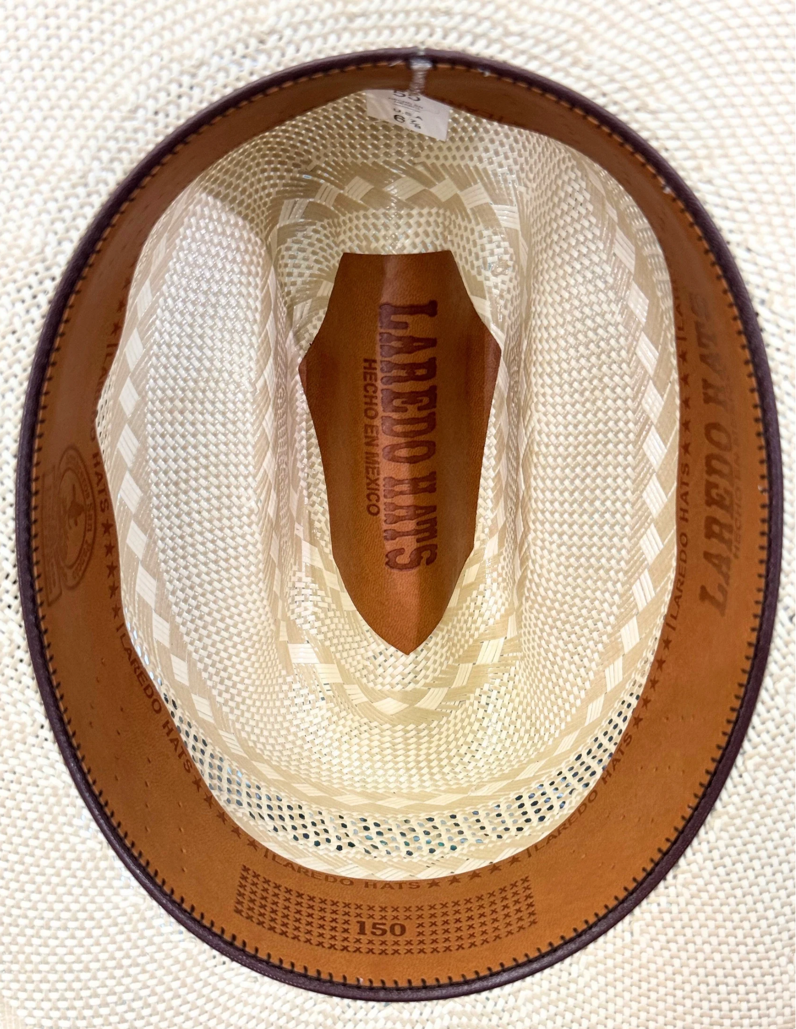 Straw Hat 150x Randa Natural / Tan / Complete Bic