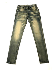 Original Classic Skinny Jeans Grey/ Tan Fade