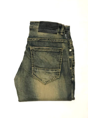 Original Classic Skinny Jeans Grey/ Tan Fade