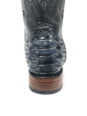 Python Print Blue/Royal Blue Western Classic Men's Boots