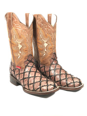 Pirarucu Print Original Orix Western Classic Men's Boots