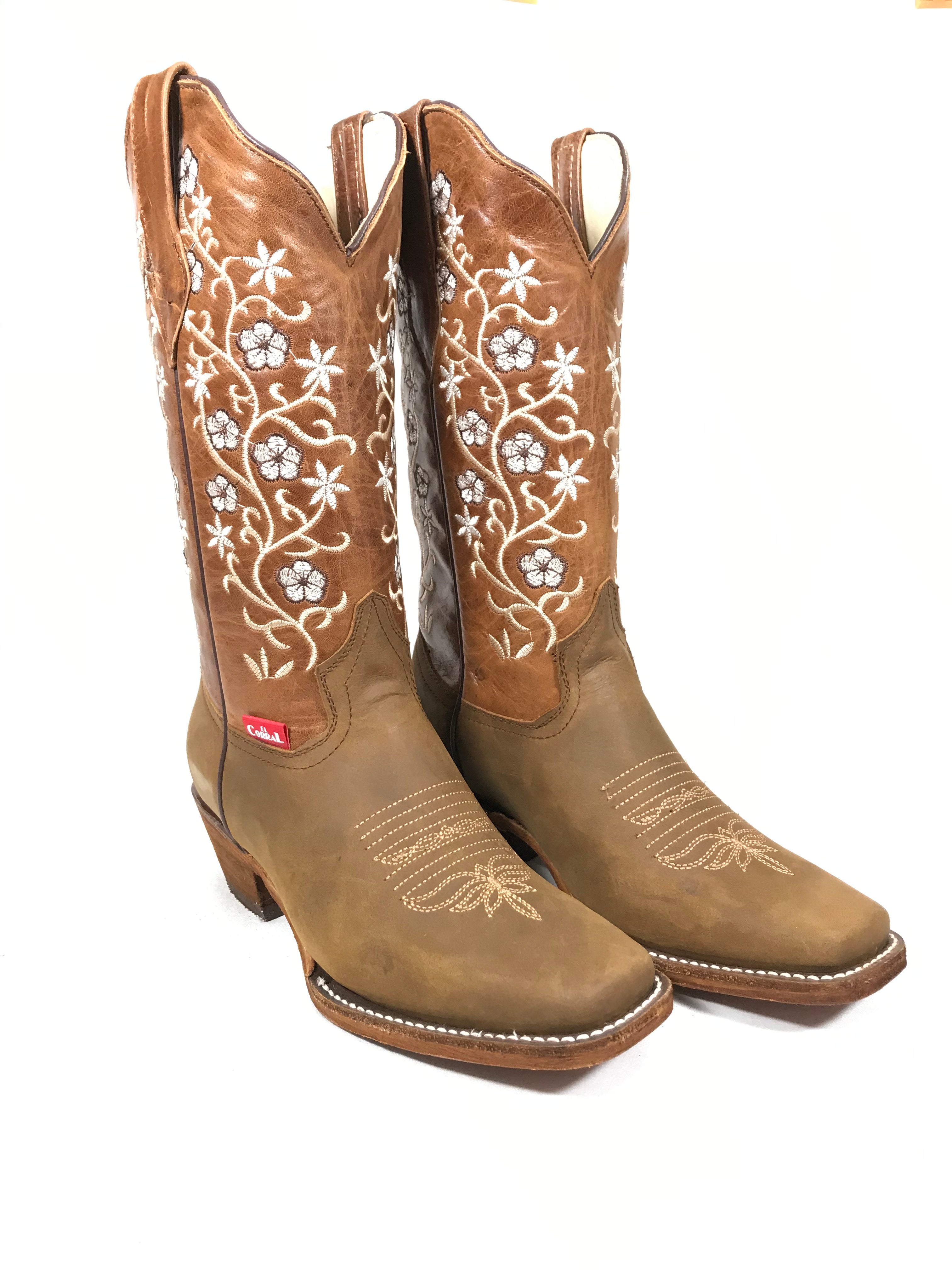 Botas Mujer Crazy Tang Original Pro Rodeo Garden