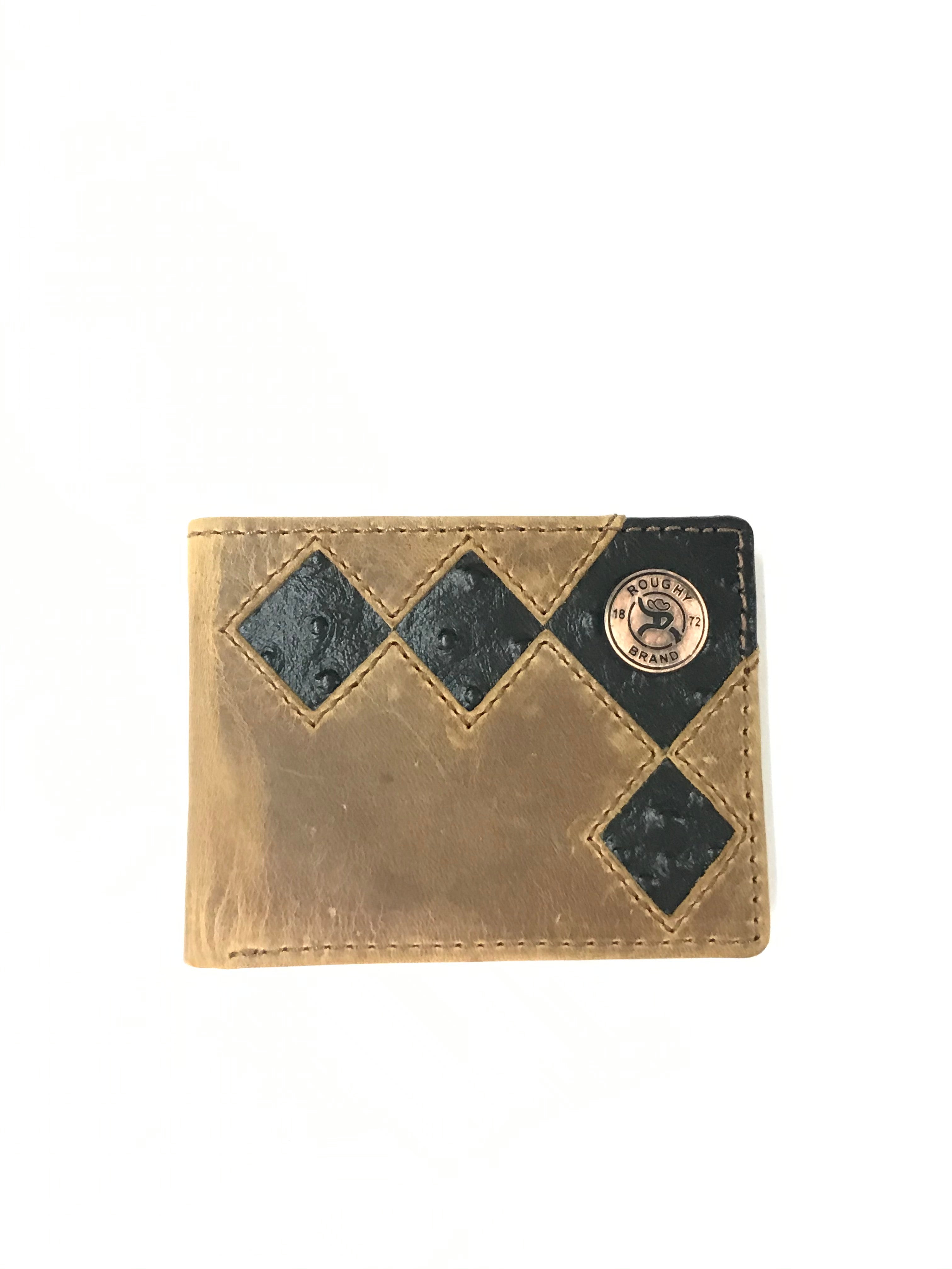 Accesorios Cartera Hooey Avestruz Negra By-Fold