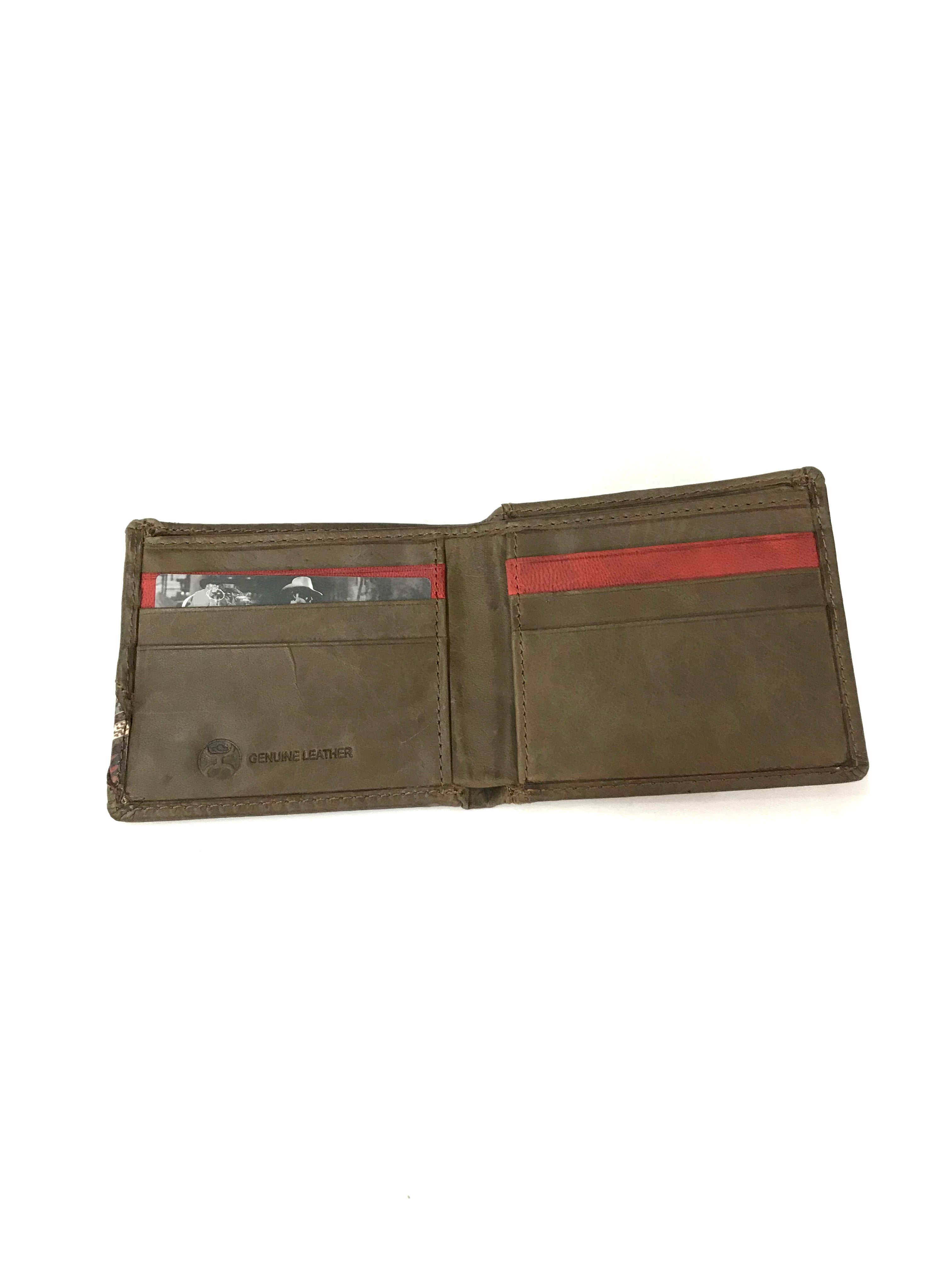 Accessories Hooey Logo Brown  Aztec wallet By-Fold