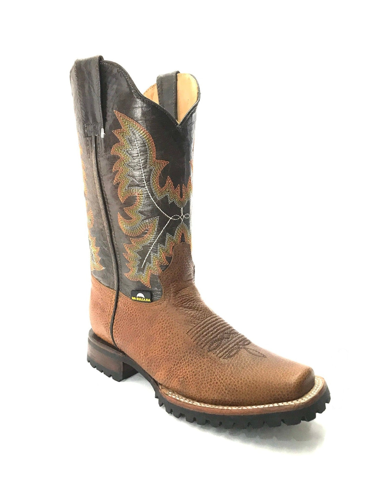 La Sultana Boots Collection Black Cow Leather Men's Boots