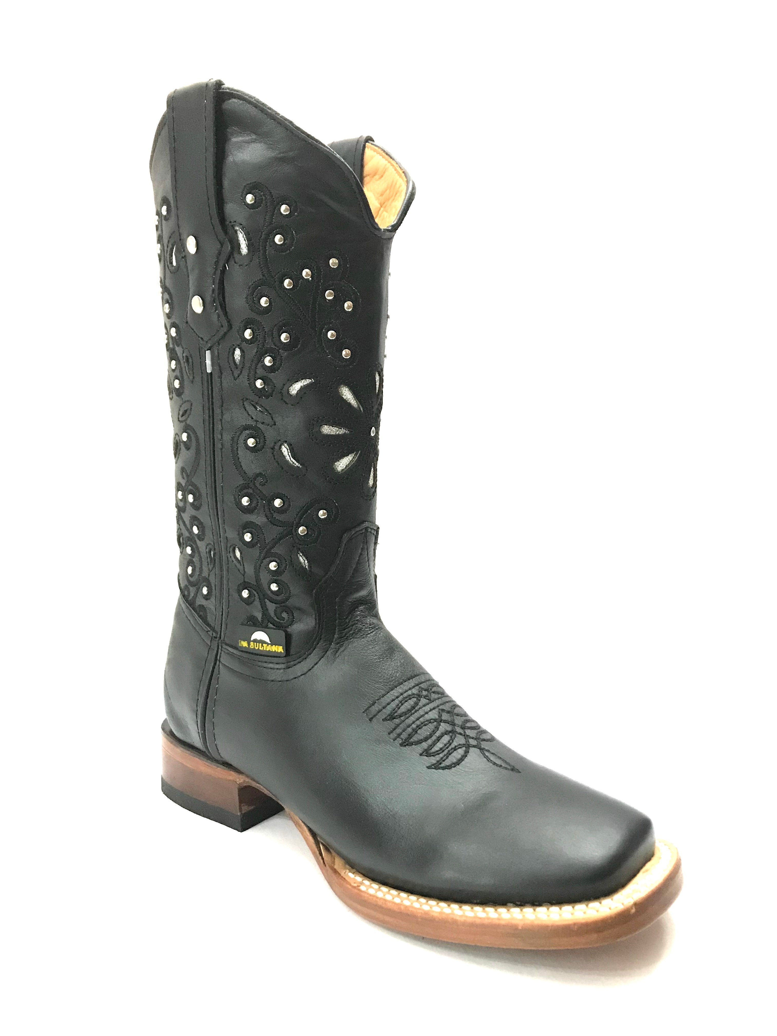 Colección Botas La Sultana Black Daisy Botas Mujer