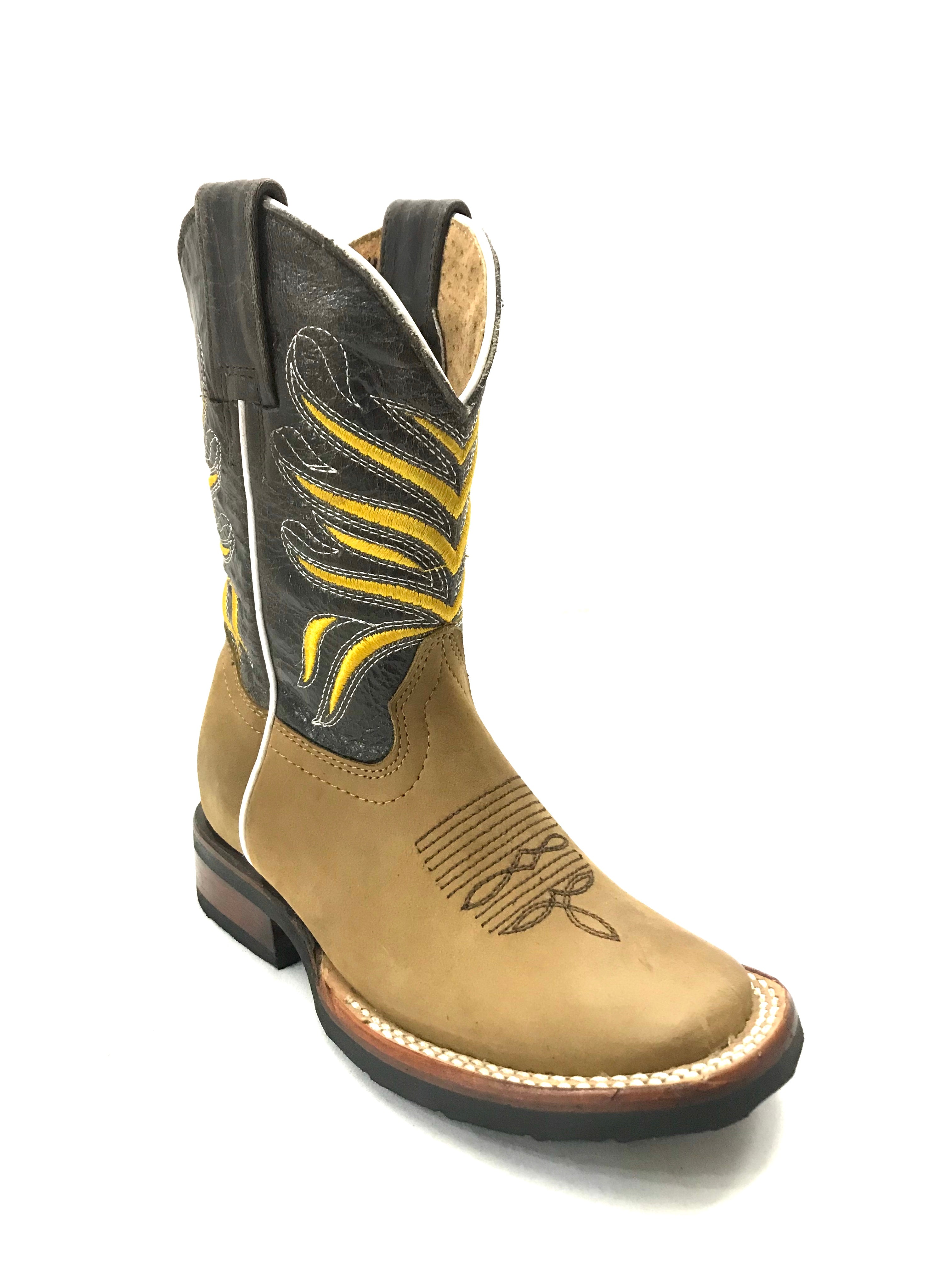 Colección Botas La Sultana Color Tang/ Chocolate Botas Niño Niño