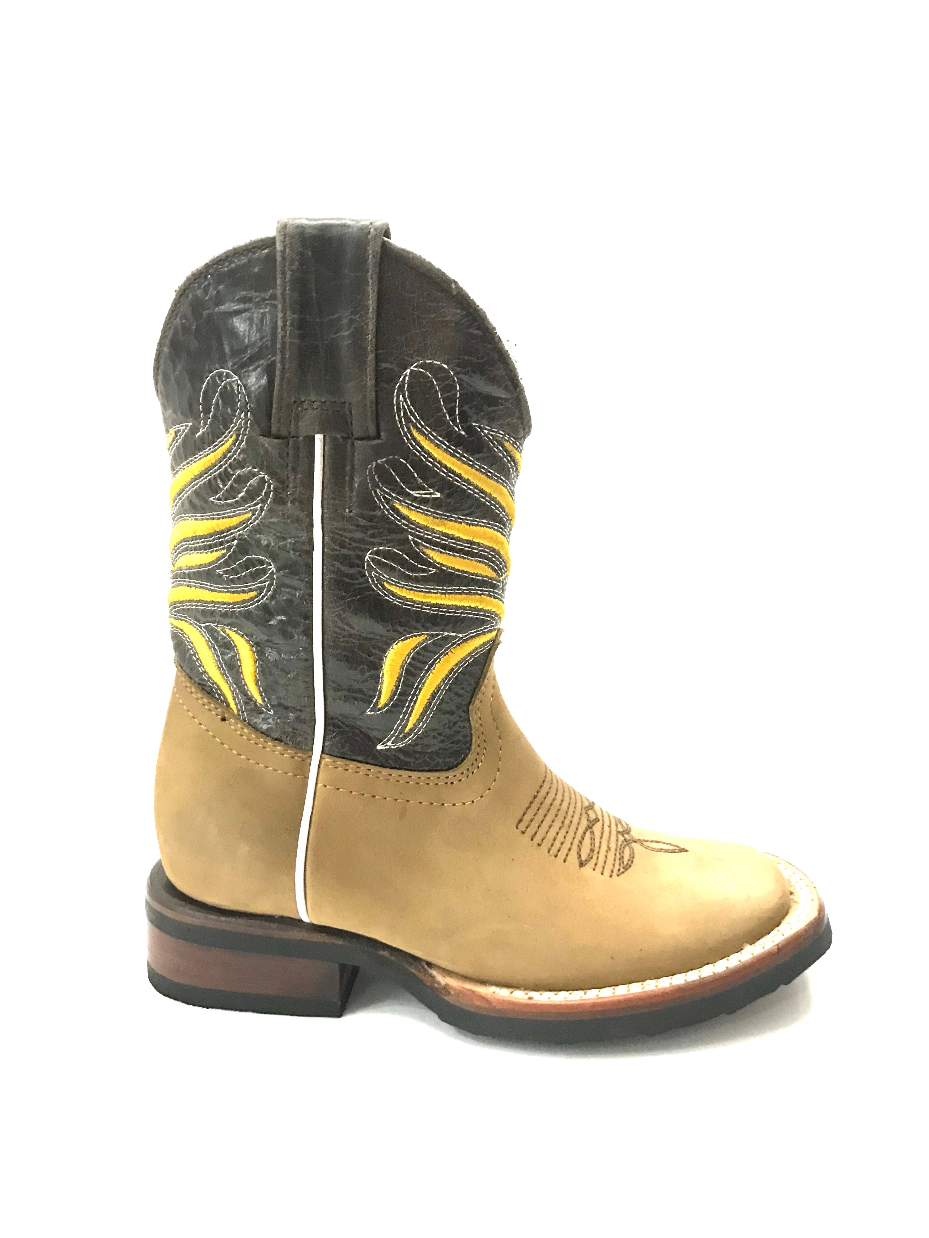 Colección Botas La Sultana Color Tang/ Chocolate Botas Niño Niño